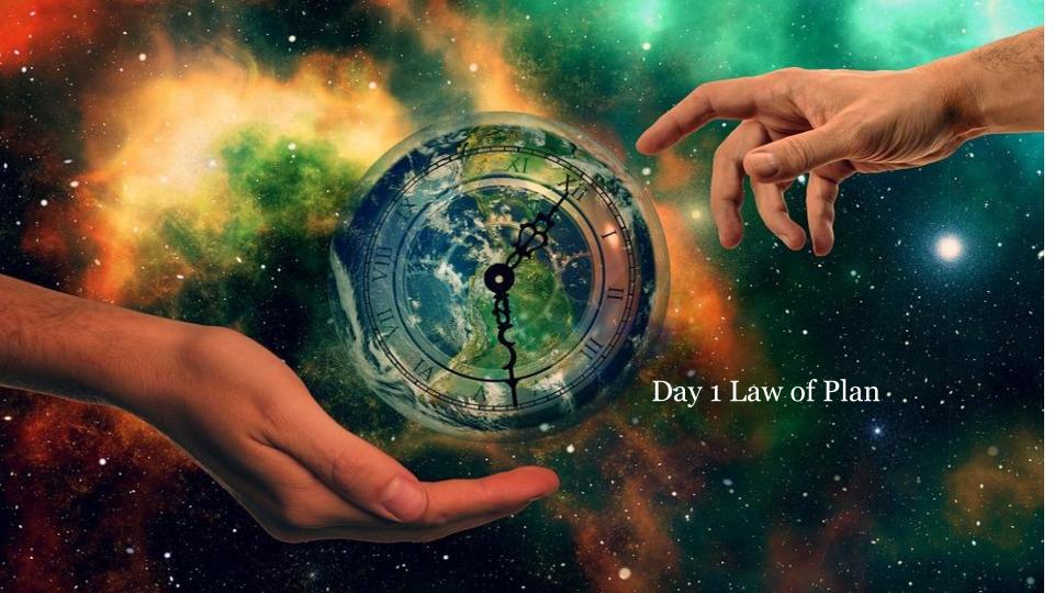 Day 1 — Law of Plan